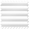 Umbra (Blackout), White - Stick Fit Honeycomb Blind